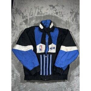 Vintage 90s Orlando Magic Reversible Jacket Pro Player Size M NBA Outdoors